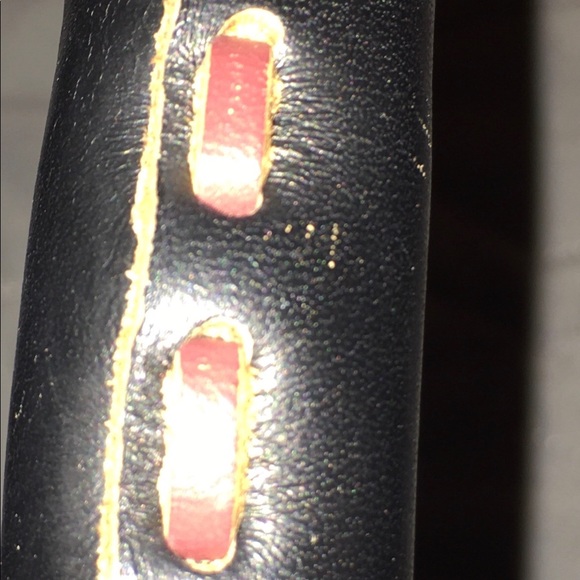 RARE Hand Stitched Roxy Vintage EUC Leather Purse - Picture 13 of 15